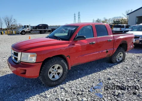 2008 Dodge Dakota Quad Slt from USA, damaged, VIN 1D7HW48K38S594605